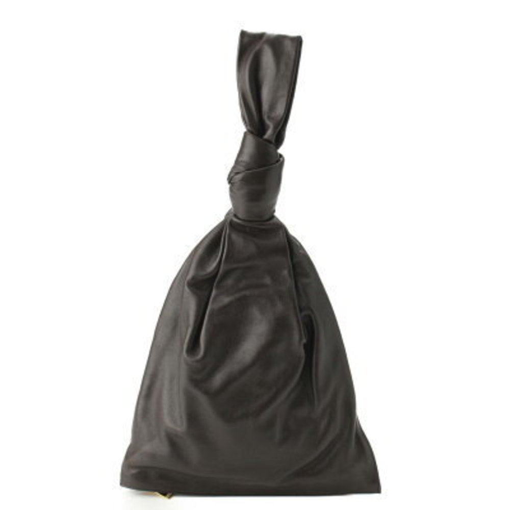 Bottega Veneta BV Twist Handbag Clutch Bag Black